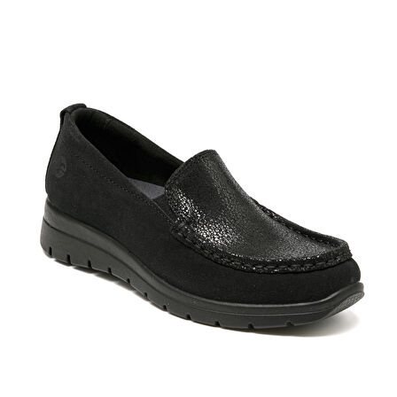 FlyFlot  Kadın Oxford ( Klasik) 27 Y35 BX Fly Flot LEATHER WOMAN Black