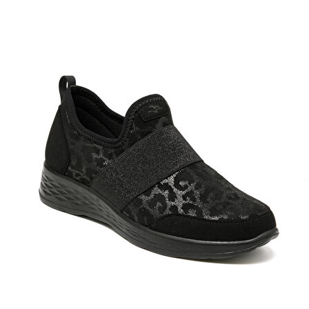 FlyFlot  Kadın Sneaker ( Günlük) 67 H82 AX Fly Flot CLOTH WOMAN Black