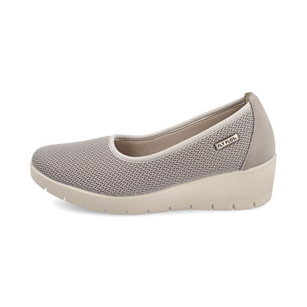 FlyFlot  Kadın Sneaker ( Günlük) 18 X15 78 Fly Flot Shoe PIUMATECH 6051-Light Grey
