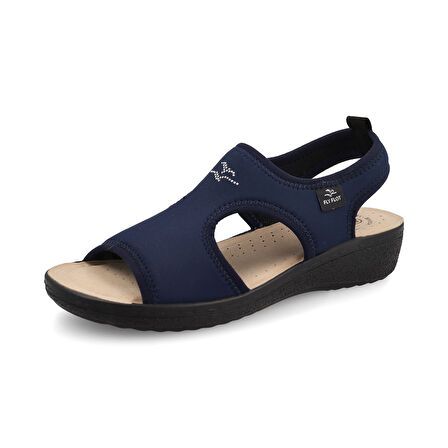 FlyFlot  Kadın Sneaker ( Günlük) 55 E71 LA Fly Flot Sandal FRESH 2001-Blue
