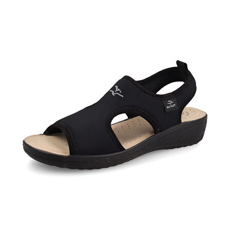 FlyFlot  Kadın Sneaker ( Günlük) 55 E71 LA Fly Flot Sandal FRESH 2003-Black