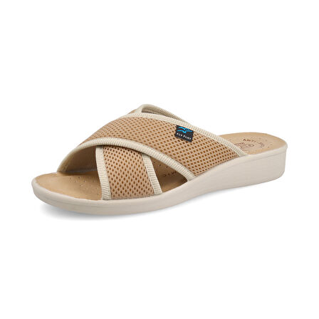 FlyFlot  Kadın Terlik 83 K24 FE Fly Flot Slipper FRESH 6009-Beige