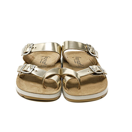 FlyFlot T4 429 FE Kadın Sneaker ( Günlük) 77 J68 ZC Fly Flot Slipper 6330-Gold