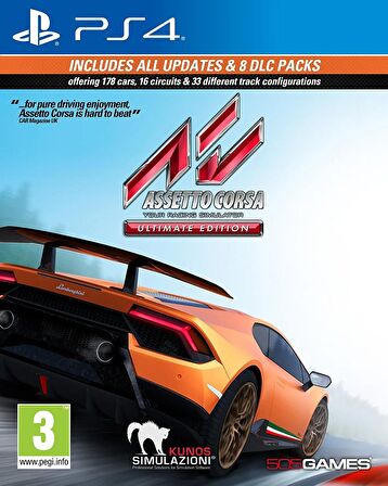 Assetto Corsa Ultimate Edition PS4 Oyun