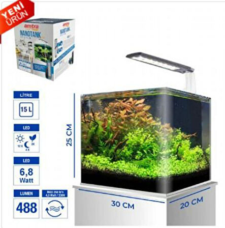 Amtra Nano Tank 15 Set 30x20x25 cm 15 Lt