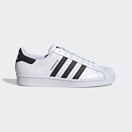 Adidas C77124 Superstar Beyaz-Siyah-Beyaz Erkek Spor Ayakkabı