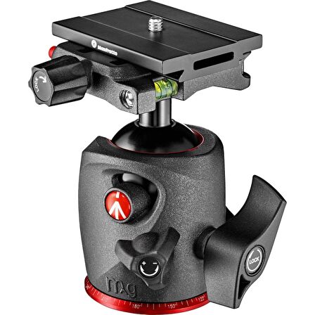 Manfrotto MHXPRO-BHQ6 Top Kafa Ball Head ve MSQ6PL Plate