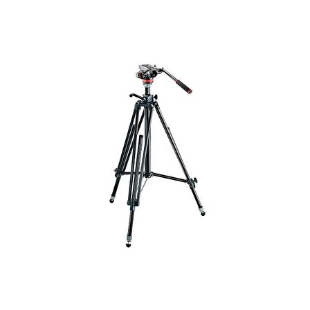 Manfrotto MVH502AH Video Head + 028B Video Tripod