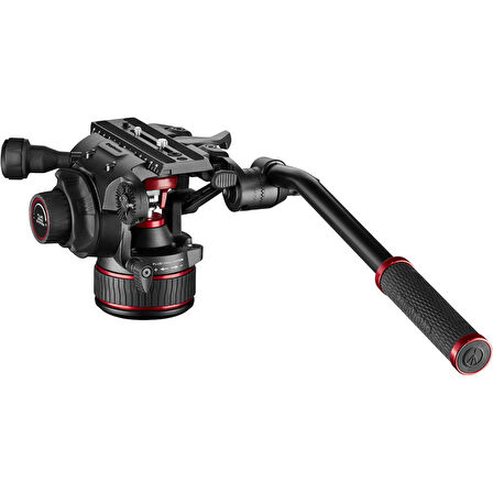 Manfrotto MVK608TWINGA Nitrotech 608 Head & Alu Twin GS Video Tripod