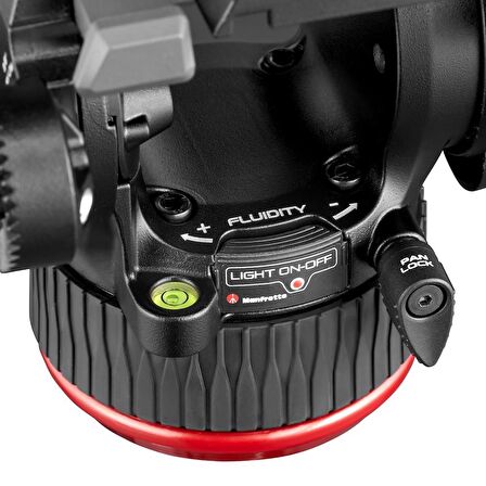 Manfrotto 504X Fluid Video Head with flat base