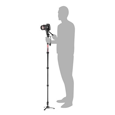 Manfrotto MVMELMIIA4 Live Element MII Video Monopod Kit