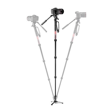 Manfrotto MVMELMIIA4 Live Element MII Video Monopod Kit