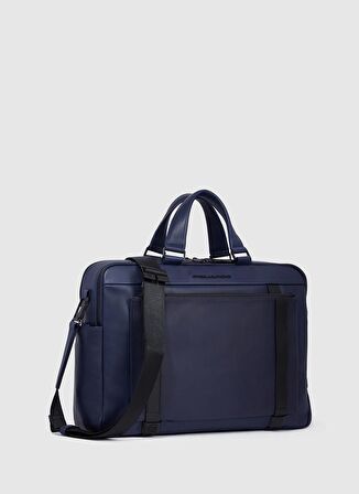 Piquadro Mavi Erkek 42x29x12 cm Deri Laptop Çantası CA5981S130