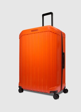 Piquadro Turuncu Çekçekli Sert Valiz BV6394PQLS2