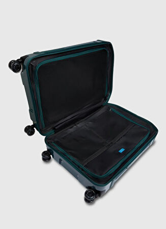 Piquadro Yeşil Çekçekli Sert Valiz BV4427POP/VE ORTA