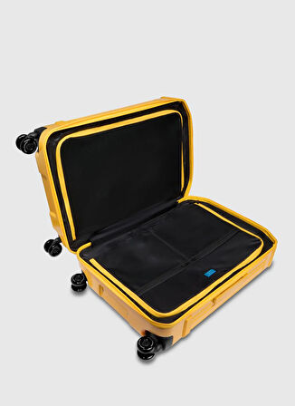 Piquadro Sarı Çekçekli Sert Valiz BV4427POP/G ORTA