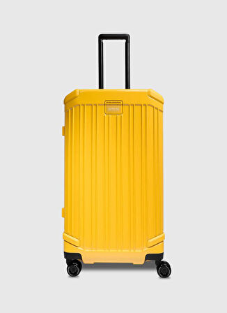Piquadro Sarı Çekçekli Sert Valiz BV6699POP/G TRUNK