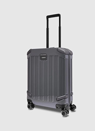 Piquadro Gri Çekçekli Sert Valiz BV4425POP/GR KABİN