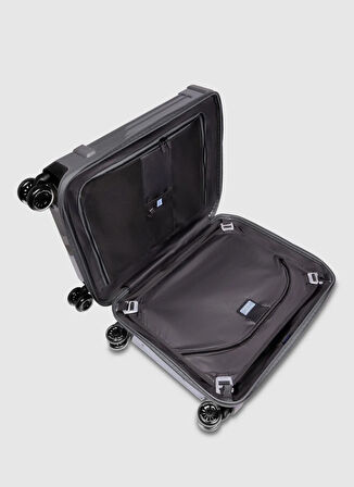 Piquadro Gri Çekçekli Sert Valiz BV4425POP/GR KABİN