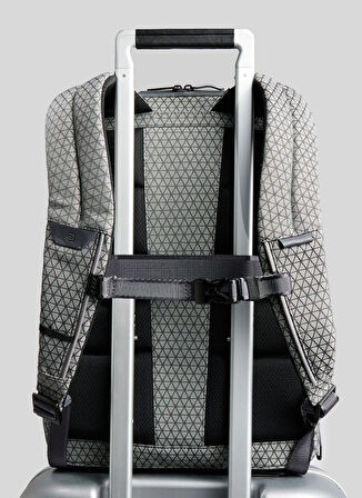 Piquadro %93 Tekstil, %7 İnek Derisi Gri Erkek Sırt Çantası CA6828W139