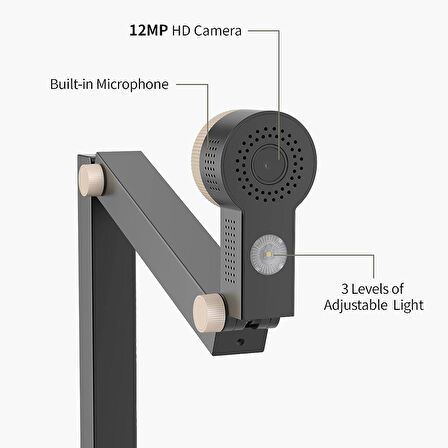 CZUR Fancy S Pro 12MP USB Belge Kamerası