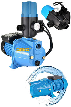 1.5HP Tam Otomatik Su Pompası Motoru – Metal Tirbün Yüksek Basınçlı Bahçe ve Ev Tipi Hidrofor Seti