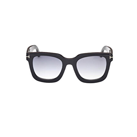 Tom Ford Tf 1115 01B 52 Unisex Kare Siyah Kemik Güneş Gözlüğü