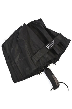 Elite Otomatik 3 Kırmalı Siyah Bay Şemsiye