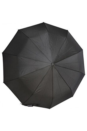 Elite Otomatik 3 Kırmalı Siyah Bay Şemsiye