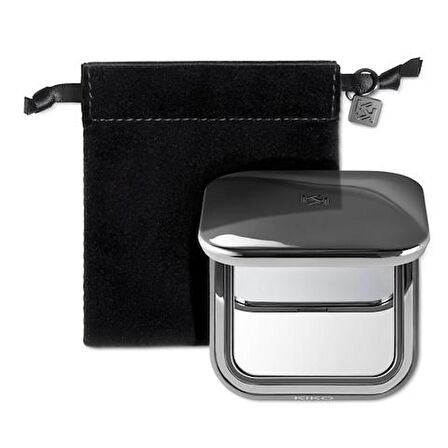 Kiko Milano Metal Kare Cep Makyaj Aynası 