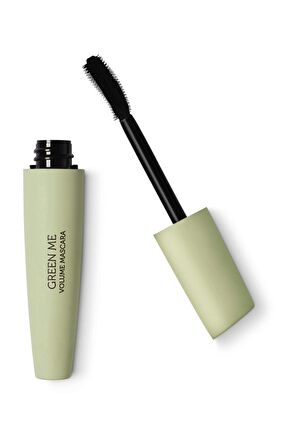 Hacim Veren ve Kıvırıcı Etkili Maskara - New Green Me Volume Mascara 101 Pure Black