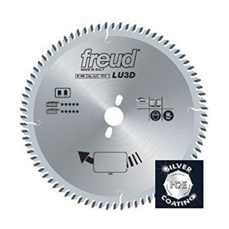 FREUD LU3D0600 SUNTALAM VE LAMİNANT TESTERE 300X3.2X30X96 DİŞ