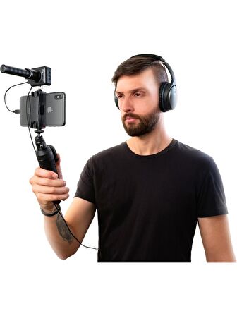 IK Multimedia Irig Mic Video Çok Amaçlı Dijital Shotgun Mikrofon