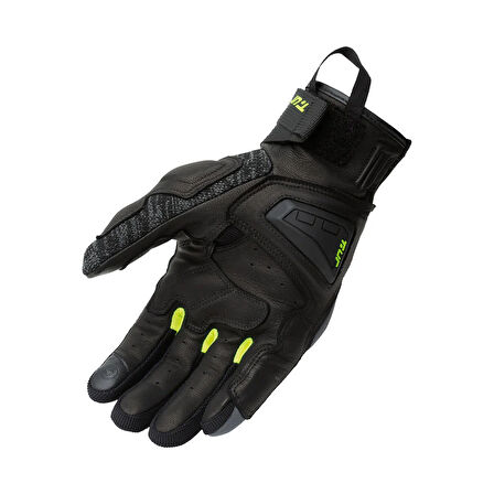 T.UR G-KNIT ELDİVEN SİYAH SARI