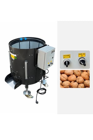 Kadıoğlu CKS 130EKOD Devir Ayarlı Ceviz Soyma Makinesi 170 Litre (90-110 KG)