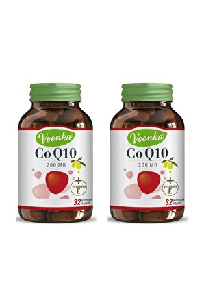 Coq10 200 Mg 32 Yumuşak Kapsül X 2 Adet