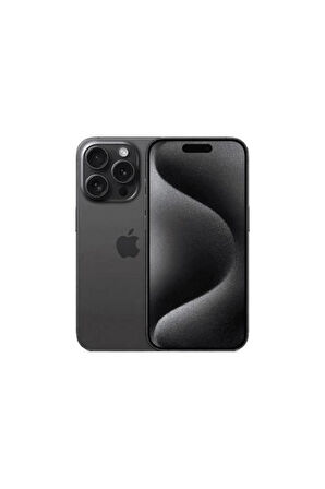 Apple iPhone 15 Pro 256GB Siyah Titanyum ( Apple Türkiye Garantisinde ) A Kalite