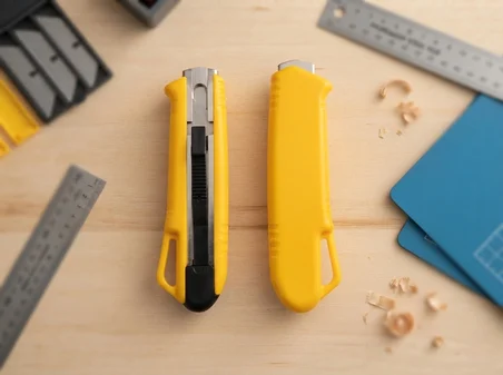 Noki Büyük Boy Profesyonel İş Güvenlikli Ergonomik Tasarım Maket Bıçağı