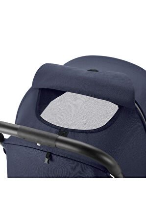 INGLESİNA Quid 2 Kabin Boy Bebek Arabası - Midnight Blue
