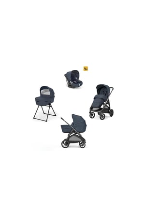 Inglesina Aptica Glam Bebek Arabası ve Darwin Recline Ana Kucaklı 4'lü Sistem