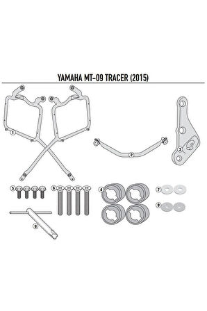 Klr2122yamahatracer900(15-17)yançantataşıyıcı