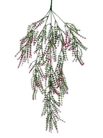 Yapay Çiçek Sarkan Çiçek Bordo Kılçık Yapay Sarmaşık  60*30cm UV Katkılı Güneşe Dayanıklı