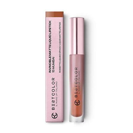 Best Color Invincible Matte Liquid 15 Bombay Likit Ruj 4ML