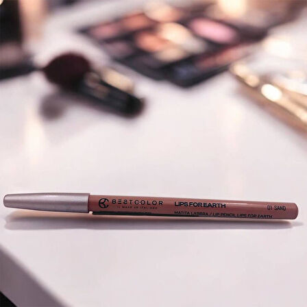 Best Color Lips For Earth 01 Kum Dudak Kontur Kalemi
