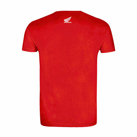 HONDA COLLECTION KIRMIZI T-SHIRT WINGS LOGO