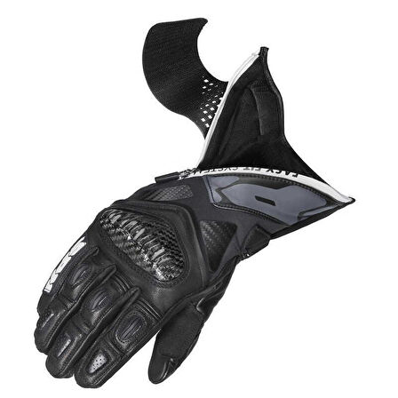 SPIDI CARBO FIT DERİ ELDİVEN SİYAH