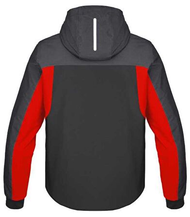 SPIDI HOODIE H2OUT II CEKET SİYAH KIRMIZI