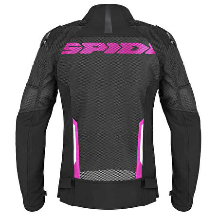 SPIDI RACE WARRIOR 2 NET LADY YAZLIK CEKET SİYAH FUŞYA