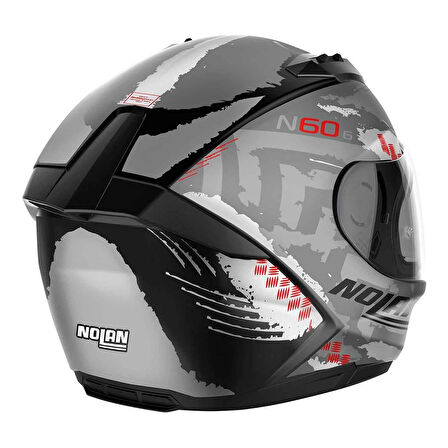 Nolan N60-6 Wheelspin 058 Kapalı Motosiklet Kaskı
