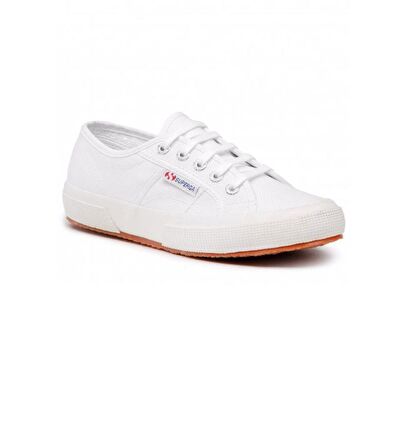 Superga BEYAZ Kadın Keten Ayakkabı 2750-COTU CLASSIC  X01016  S000010  /  WHİTE